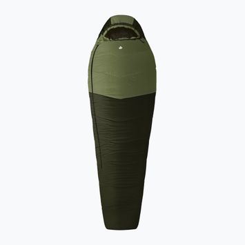 Alpinus Ultralight 1000 Schlafsack rechts grün