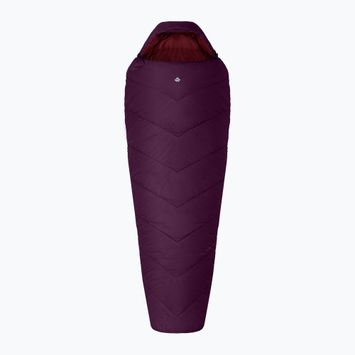 Alpinus Fiber Pro 1100 Schlafsack rechts burgundy