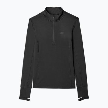 Thermoaktiver Sweatshirt Hoodie 4F kobieca F079 black