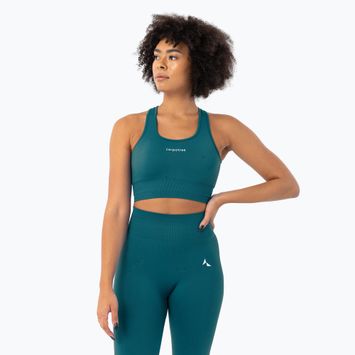 Damen Trainingstop Carpatree Blaze Seamless Sleeveless tief ozeanblau