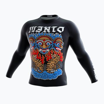 Rashguard MANTO Tigers LS schwarz MNR873