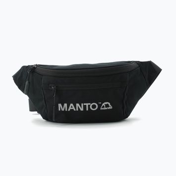 MANTO COMBO reflektierender schwarzer Hüfttasche MNA893_BLK