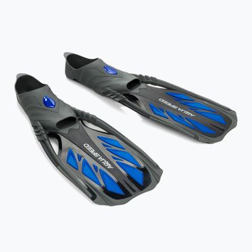 AQUA-SPEED Inox schwarz-blaue Schnorchelflossen 553