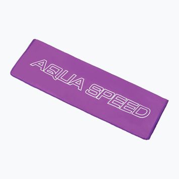 AQUA-SPEED Dry Flaches Handtuch lila 155