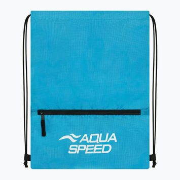 Tasche Aqua Speed Gear Sack Zip blau 9323