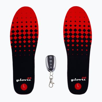 Glovia GW2 beheizte Skischuheinlagen mit Fernbedienung schwarz