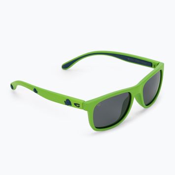 GOG Alice junior matt neongrün / blau / smoke E961-2P Kindersonnenbrille