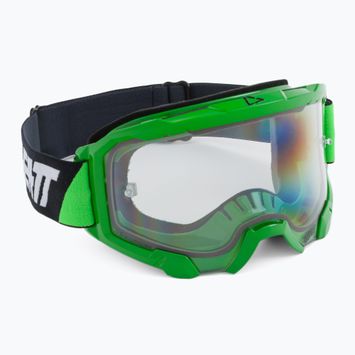 Leatt Velocity 4.5 neon lime / klar Fahrradbrille 8022010490