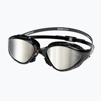Schwimmbrille BuddySwim OzeanX Mirror black / silver