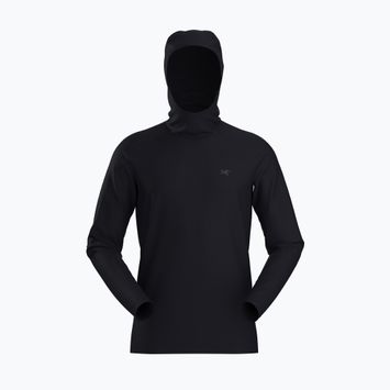 Herren Arc'teryx Ionoa Merino Wool Hoody Trekking Sweatshirt schwarz