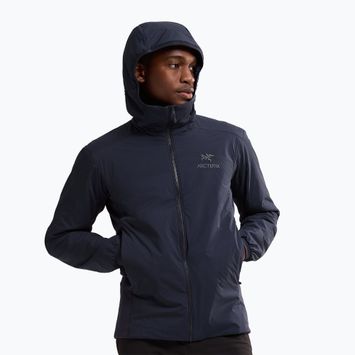 Arc'teryx Atom Hoody Herren Isolierjacke schwarz saphir