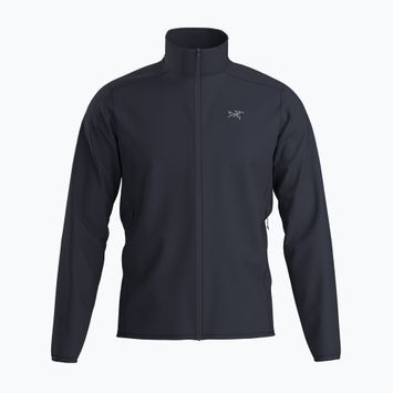 Arc'teryx Kyanite Lightweight schwarzes Saphir-Trekking-Sweatshirt für Herren