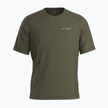 Herren Arc'teryx Cormac Trekkinghemd Arc'bird Logo tatsu heather / stone green