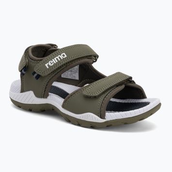 Reima Ratas grau-grün Kindersandalen