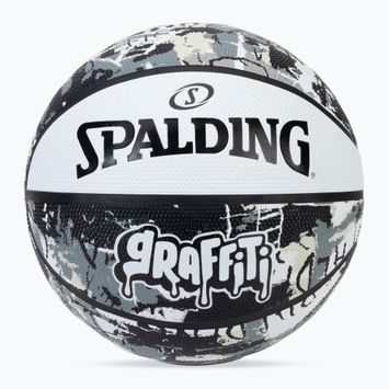 Basketball Spalding Graffiti Weiß Größe 7