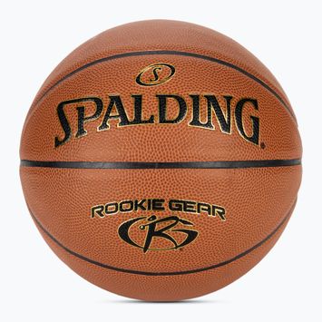 Spalding Rookie Gear Leder Basketball orange Größe 5
