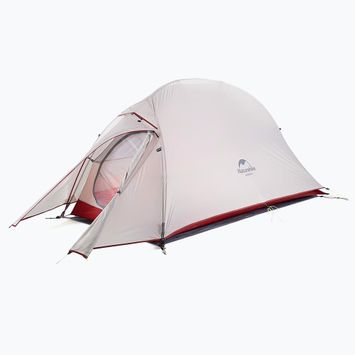 Naturehike Cloud Up 1-Personen-Trekkingzelt hellgrau/rot