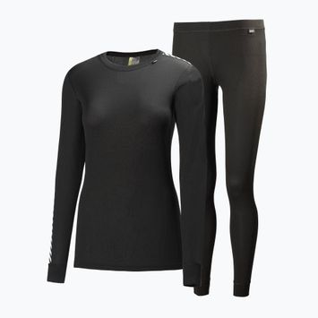 Damen Thermo-Unterwäsche-Set Helly Hansen HH Comfort Light schwarz