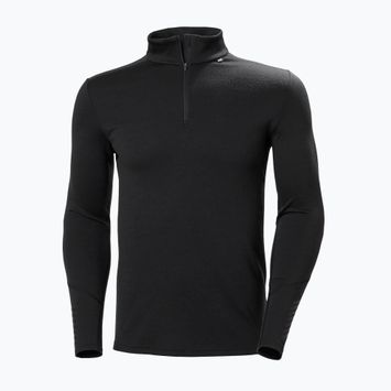 Herren Funktionsshirt langärmlig Helly Hansen Lifa Merino Midweight 1/2 Zip black