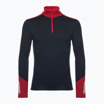 Herren Thermoaktiv-Longsleeve Helly Hansen Lifa Merino Midweight 1/2 Zip navy