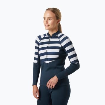 Neoprenjacke Damen Helly Hansen Waterwear 2.0 2 mm navy stripe