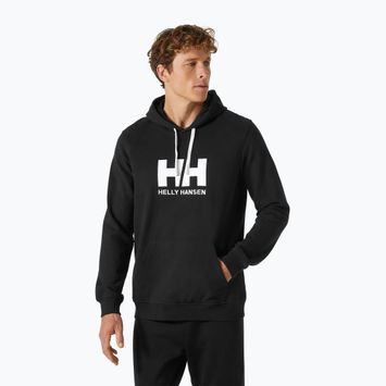 Herren Hoodie Sweatshirt Helly Hansen HH Logo Hoodie black