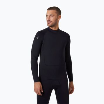 Neopren Sweatshirt Hoodie Herren Helly Hansen Waterwear Top 2.0 black