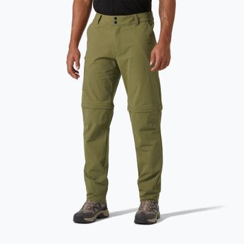 Helly Hansen Herren Softshell-Hose Brono Softshell Zip Off terrain grün