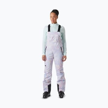Damen Skihose Helly Hansen Legendary Insulated Bib reflections aop