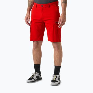Segelshorts Herren Helly Hansen QD Cargo 11" red