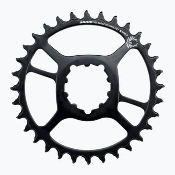 SRAM CR X-Sync ST Eagle CF 34T DM 3 Off B Kurbelgarnitur schwarz 11.6218.41.5