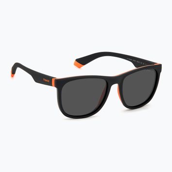Polaroid PLD 8049/S schwarz orange/grau polarisierte Kindersonnenbrille