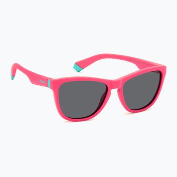 Polaroid PLD 8056/S matt rosa/grau polarisierte Kindersonnenbrille