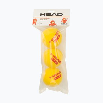 HEAD Tip Red Foam Kinder-Tennisbälle 3 Stück gelb 578363