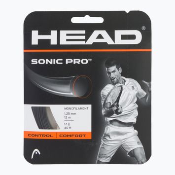 HEAD Sonic Pro Tennissaite 12 m schwarz 281028