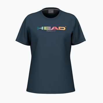 Tennis-Shirt Damen HEAD Rainbow W navy