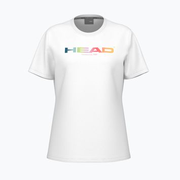 Tennis-Shirt Damen HEAD Rainbow W white