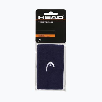 HEAD Wristband 5" 2 Stück navy