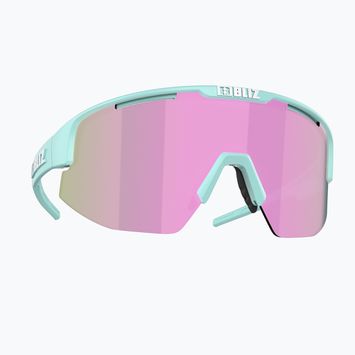 Sonnenbrille Bliz Matrix Small matt pastel mint/brown/rose multi