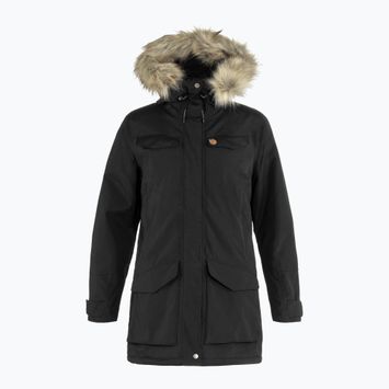 Damen Daunenjacke Fjällräven Nuuk Parka schwarz