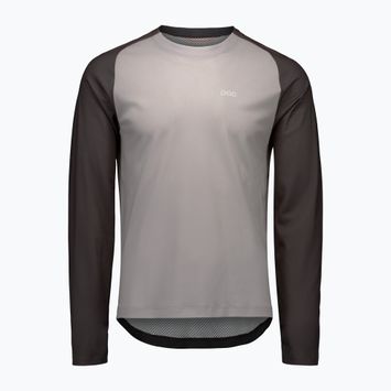 Fahrrad Longsleeve Herren POC Motion Air Jersey granite grey