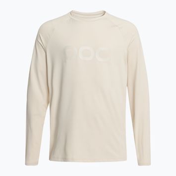 Herren Radfahren Langarm POC Reform Enduro Jersey okenite off-white
