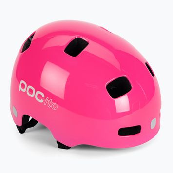 Fahrradhelm für Kinder POC POCito Crane MIPS fluorescent pink