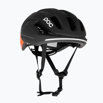 POC Omne Beacon MIPS fluoreszierend orange avip/uranium schwarz matt Fahrradhelm