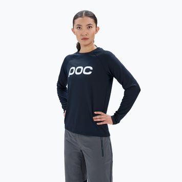 Damen Radfahren Longsleeve POC Reform Enduro Jersey uranium black