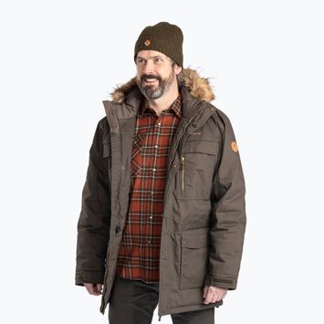 Herren Pinewood Finnveden Winter Parka Daunenjacke d.olive