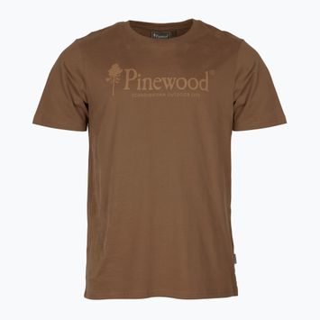 Herren Pinewood Outdoor Life Nougat-T-Shirt