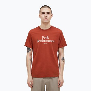 Herren Peak Performance Original Tee Gewürz-T-Shirt