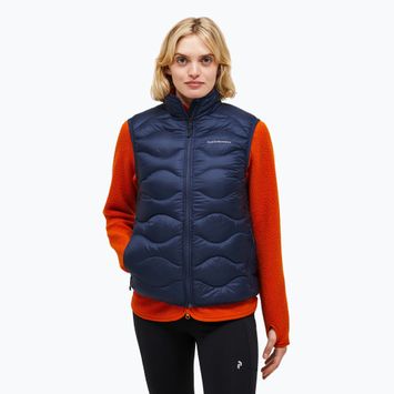 Weste Damen Peak Performance Helium Down blue shadow