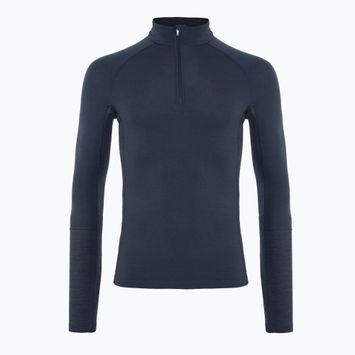 Thermo-Longsleeve Herren Peak Performance Magic Half Zip blue shadow